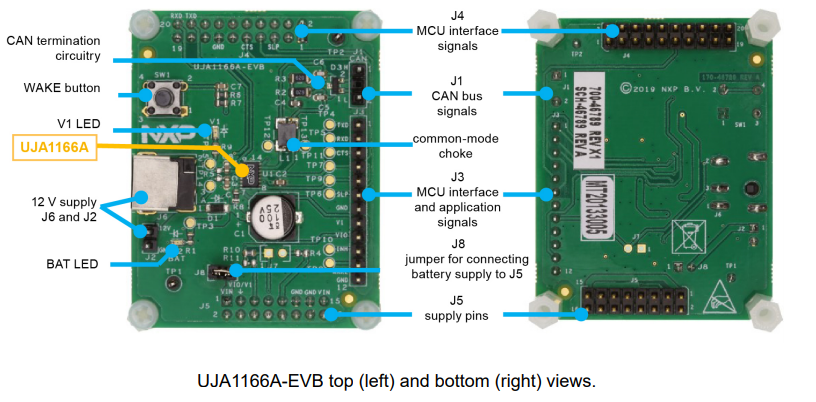 NXP Semiconductors UJA116xA Evaluierungsboards